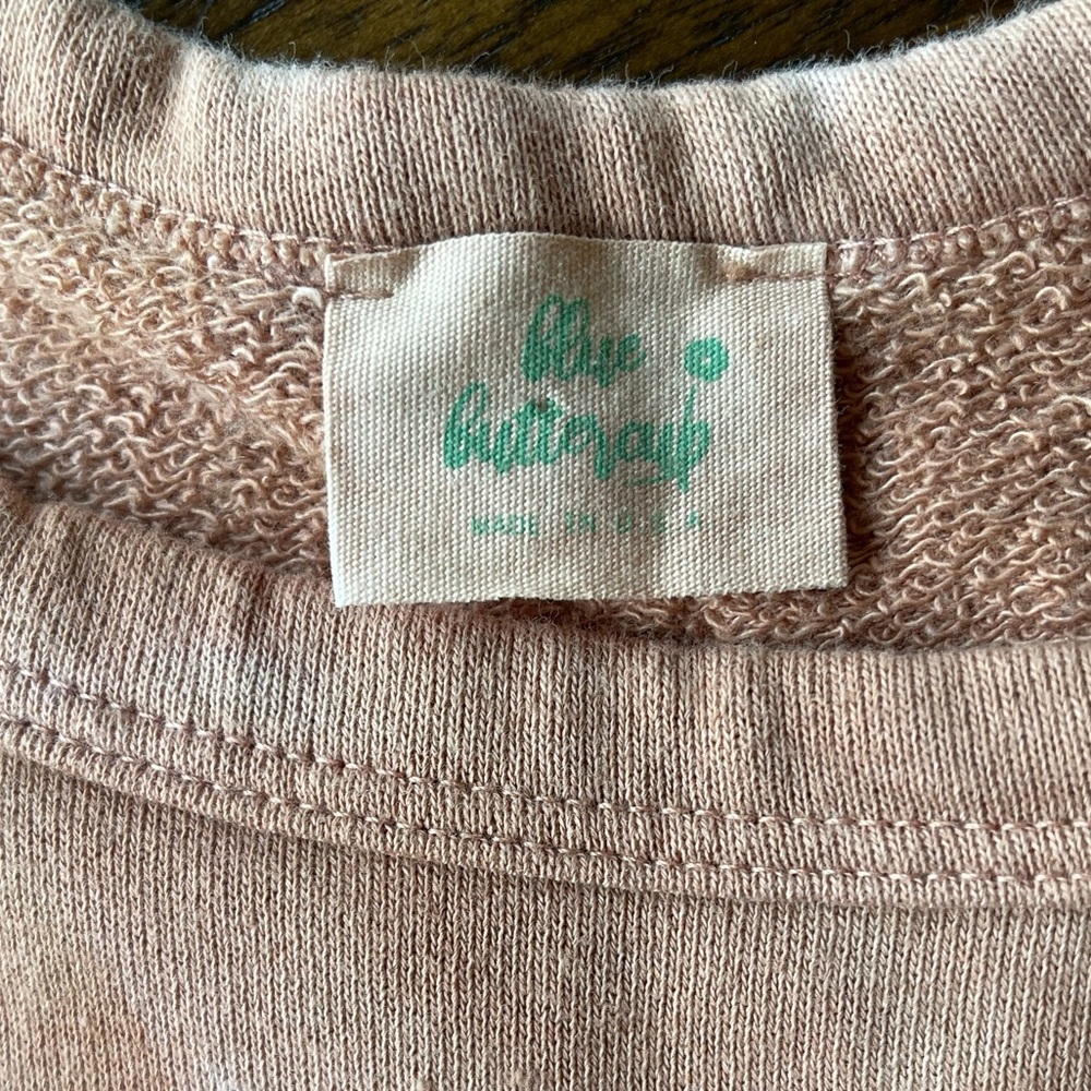 Blue buttercup tie dye Crewneck pullover - Picture 8 of 9